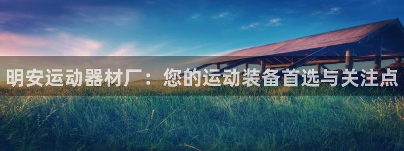 tptap下载官方：明安运动器材厂：您的运动装备首选